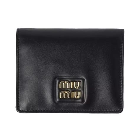 miu miu bifold wallet|Wallets And Small Leather Goods .